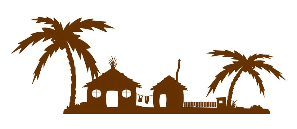 Tropical background Illustrazione stock