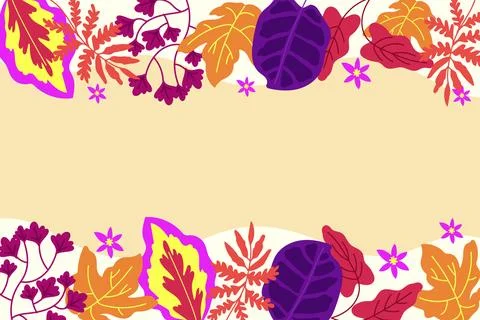 Tropical background illustration Stock Illustration