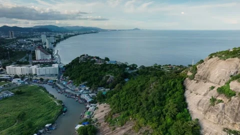 Tropical Bay (Drone) 06 Stock Footage 289119378