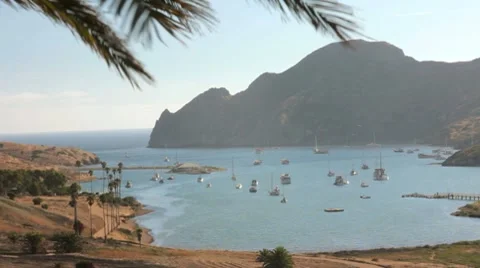 A TROPICAL BAY Stock Footage 8576419