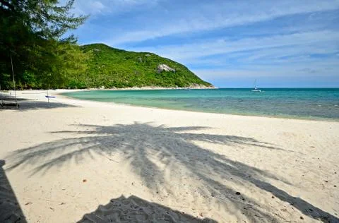 Tropical bay Stock Photos