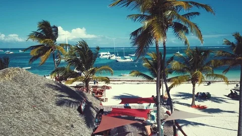 Tropical beach 08 Video stock 100017266