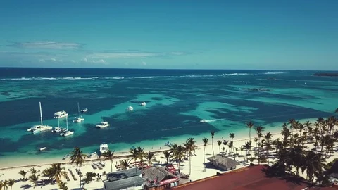 Tropical beach 10 Stock Footage 100017732