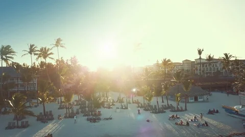 Tropical beach 21 Stock Footage 100019357