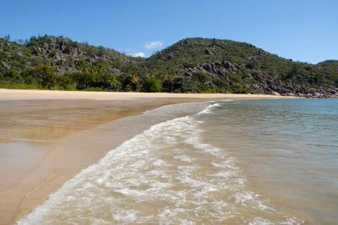 Tropical beach, Australia Stock Photos