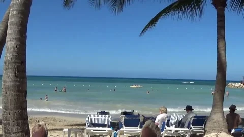 Tropical Beach - Beach Resort 스톡 동영상 138643692
