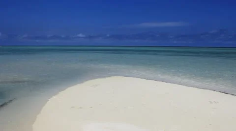 Tropical beach celear sea Видео 11430463