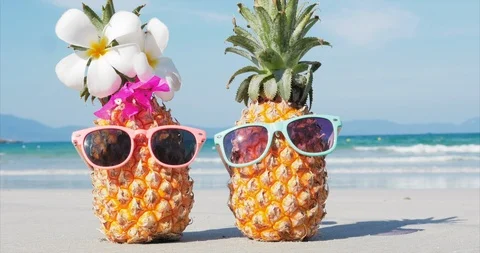 On a Tropical Beach Close-Up of Under the Hot Summer Sun Along the Tropical Stock Footage 109670138
