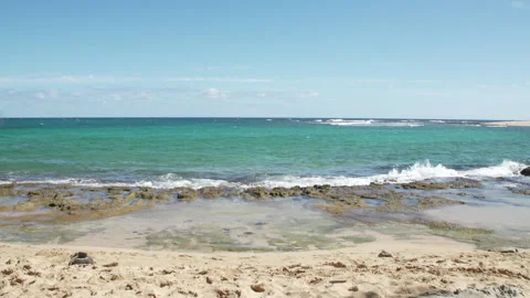 Tropical Beach Daytime Video stock 165302897