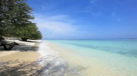 Tropical Beach Stock-Footage 10684693