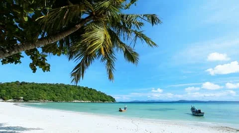 Tropical beach Video stock 10987810