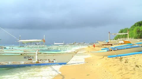 Tropical Beach Stock Footage 11425412