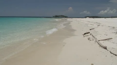 Tropical beach Stock Footage 22248915