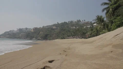 Tropical Beach Stock Footage 22428495