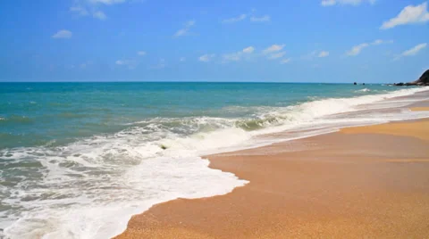 Tropical beach Stock Footage 36466164