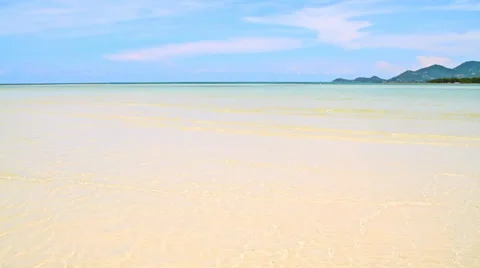 Tropical beach Stock Footage 37965468