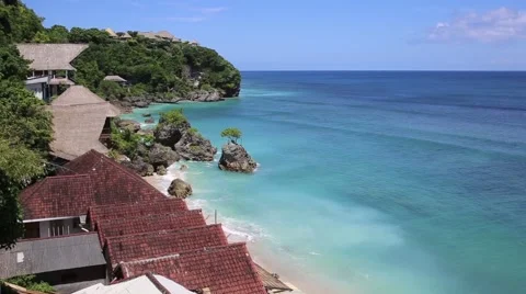 Tropical beach. Stock Footage 48846456
