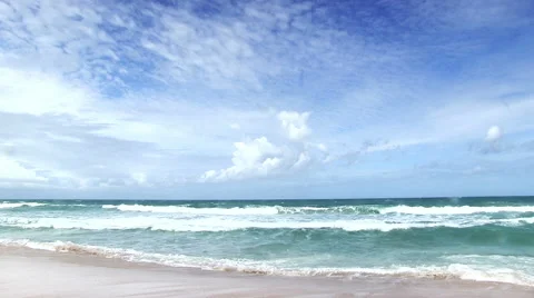 Tropical beach Stock Footage 57641216