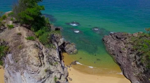 Tropical beach Stock Footage 63246418