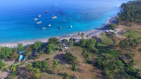 Tropical Beach Stock Footage 121792848