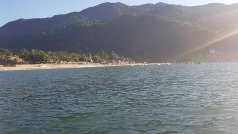 Tropical Beach Stock Footage 121941963