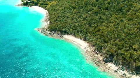 Tropical Beach Stock Footage 136671948