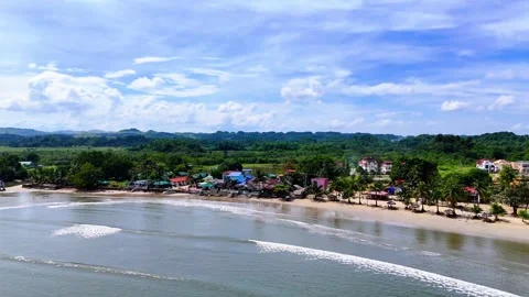 Tropical beach Video stock 323588153