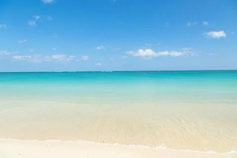 Tropical beach in Hawaii Stock-Fotos