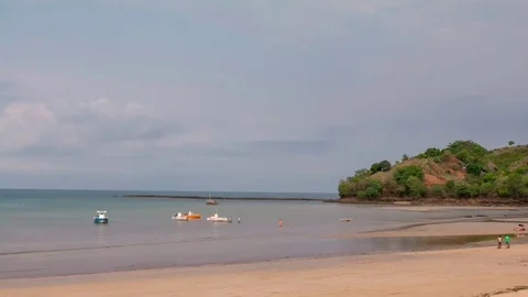 Tropical beach in Madagascar Stock Footage 77340002