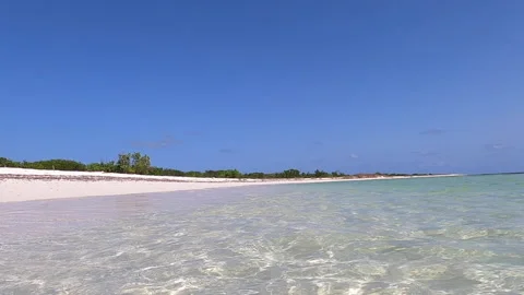 Tropical beach in Mexico Stock Footage 157601110
