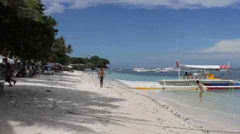 Tropical Beach Paradise Stock Footage 39974221