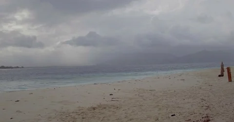 Tropical beach part. Stock-Footage 71715535