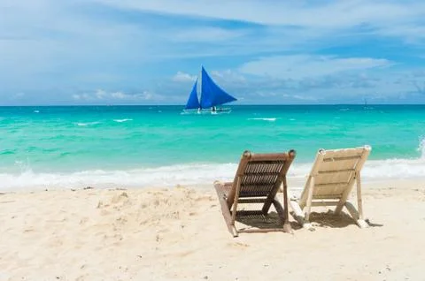 Tropical beach Stock Photos