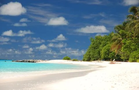 Tropical beach Stock Photos