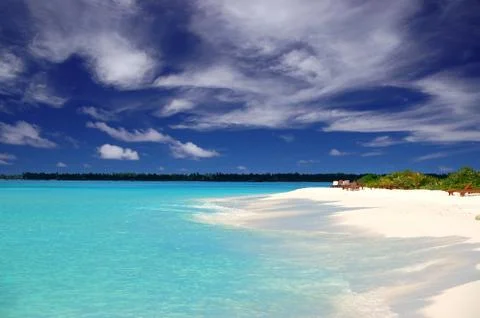 Tropical beach Stock Photos