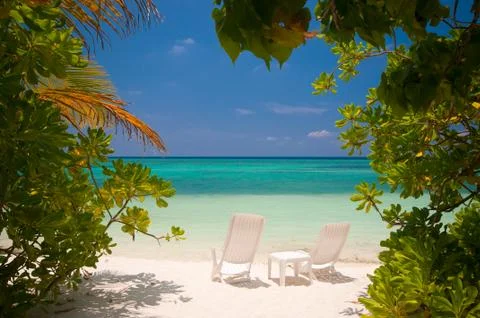 Tropical beach Stock Photos