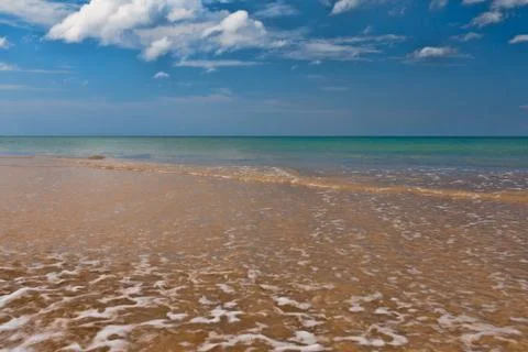 A tropical beach Stock Photos