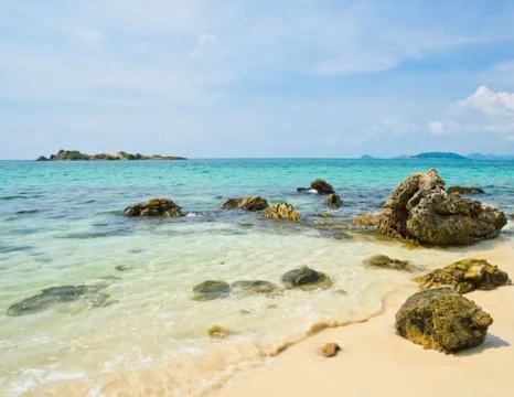 Tropical beach Stock Photos