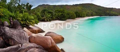Tropical beach Stock Photos