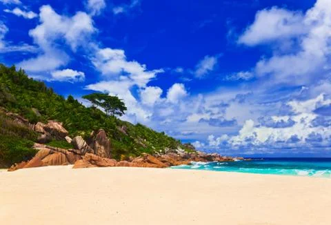 Tropical beach Stock Photos