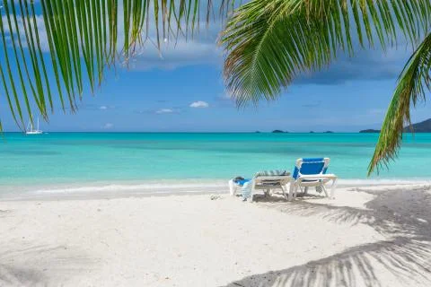 Tropical beach Stock Photos
