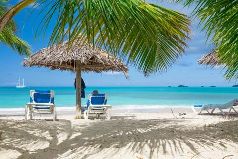 Tropical beach Stock Photos