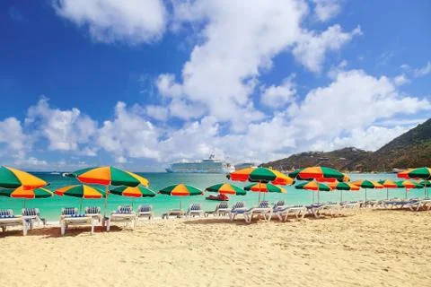 Tropical beach Stock Photos