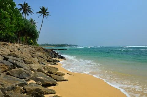 Tropical beach Stock Photos