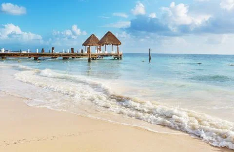 Tropical beach Stock Photos