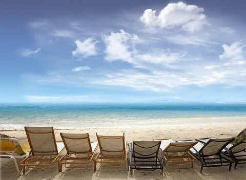 Tropical beach Stock Photos