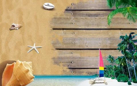 Tropical beach Stock Photos