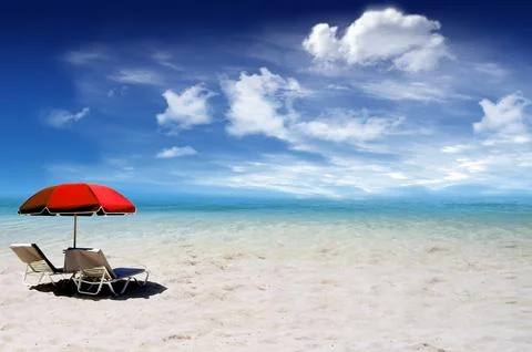 Tropical beach Stock Photos