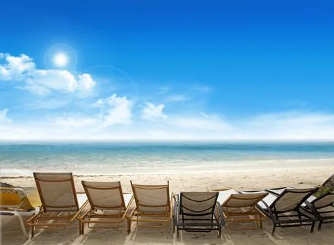 Tropical beach Stock Photos