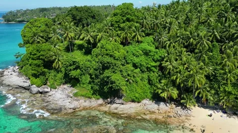 Tropical Beach on Phuket Stock Footage 317991017